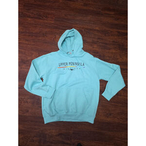 Mens Hoodie size Large Upper Peninsula Michigan